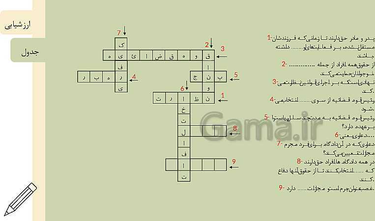 پاورپوینت تدریس خلاق درس 6: قوه قضائیه- پیش نمایش