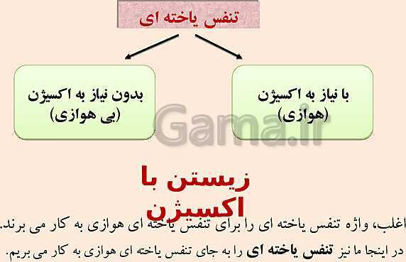 پاورپوینت زیست 3 | فصل 5: از ماده به انرژی | گفتار 1: تأمین انرژی- پیش نمایش