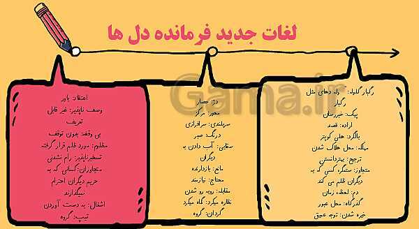 پاورپوینت فارسی چهارم دبستان | درس 11: فرماندهِ دل‌ها - پیش نمایش
