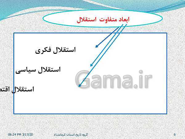 پاورپوینت تاریخ معاصر ایران یازدهم دبیرستان | درس 25: آرمان‌ها و دستاوردهای انقلاب اسلامی- پیش نمایش