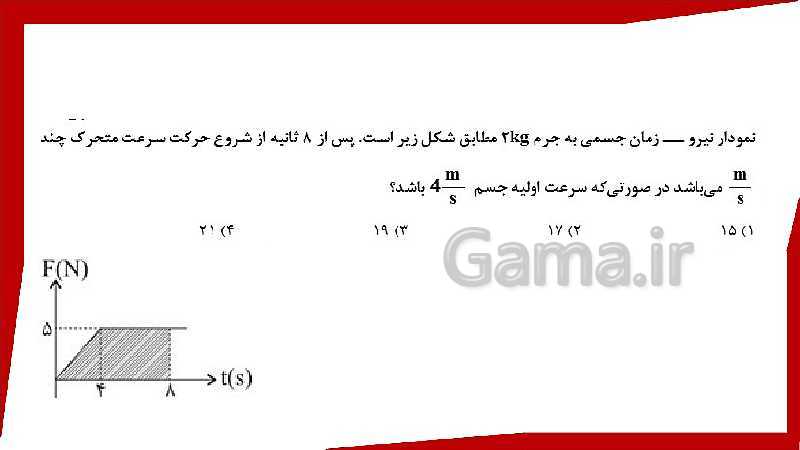 پاورپوینت فیزیک (3) ریاضی دوازدهم دبیرستان | فصل 2: دینامیک و حرکت دایره‌ای- پیش نمایش