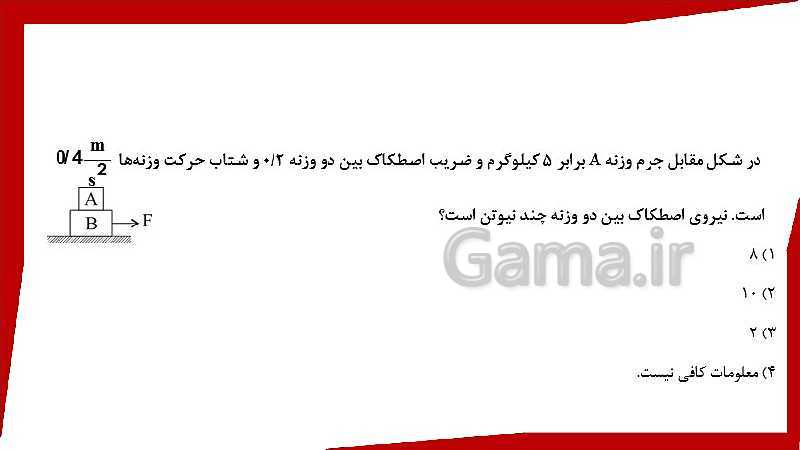 پاورپوینت فیزیک (3) ریاضی دوازدهم دبیرستان | فصل 2: دینامیک و حرکت دایره‌ای- پیش نمایش