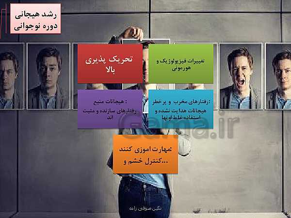 پاورپوینت تدریس با روش نقشه ذهنی روانشناسی یازدهم | درس 2: روان شناسی رشد- پیش نمایش