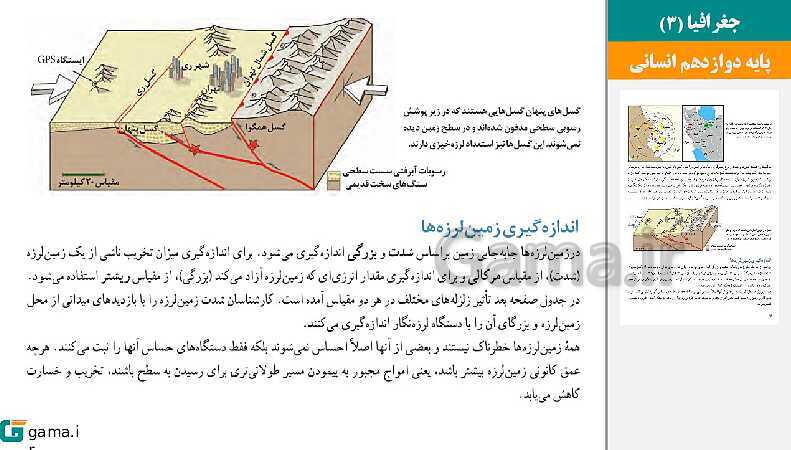 پاورپوینت کتاب محور ویژه تدریس مجازی جغرافیا (3) دوازدهم انسانی | درس 1 تا 6- پیش نمایش