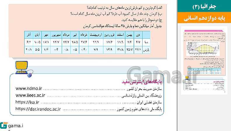 پاورپوینت کتاب محور ویژه تدریس مجازی جغرافیا (3) دوازدهم انسانی | درس 1 تا 6- پیش نمایش