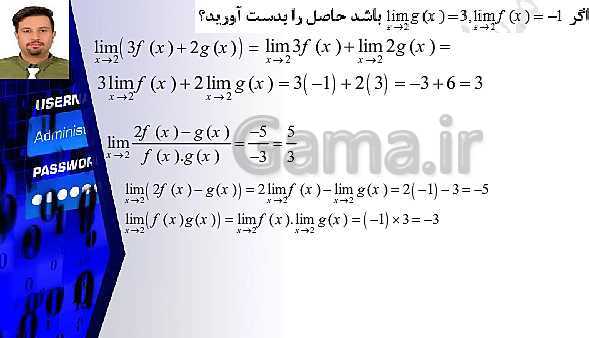 پاورپوینت تدریس ریاضی (2) یازدهم تجربی | فصل 6: حد و پیوستگی- پیش نمایش