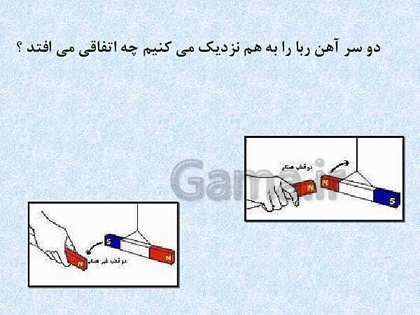 پاورپوینت علوم تجربی سوم دبستان | نیروهای غیرتماسی و اهرم- پیش نمایش